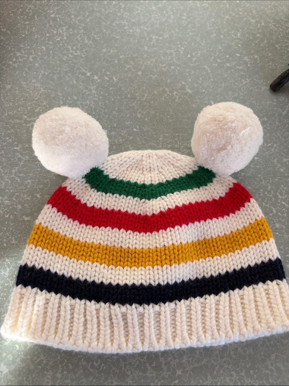 Hudson's Bay Company (HBC) Multi-Stripe Toddler Winter Beanie